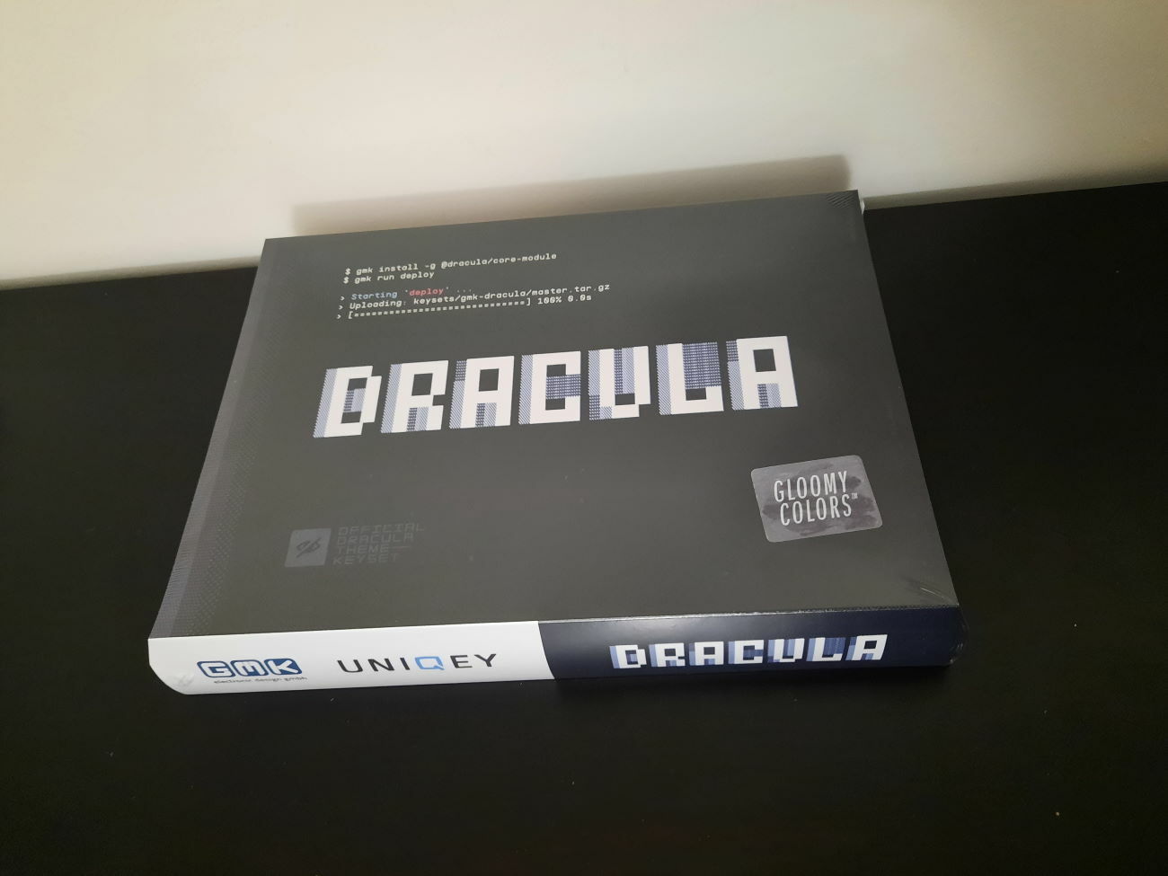 GMK Dracula double shot ABS keycaps - base kit, new