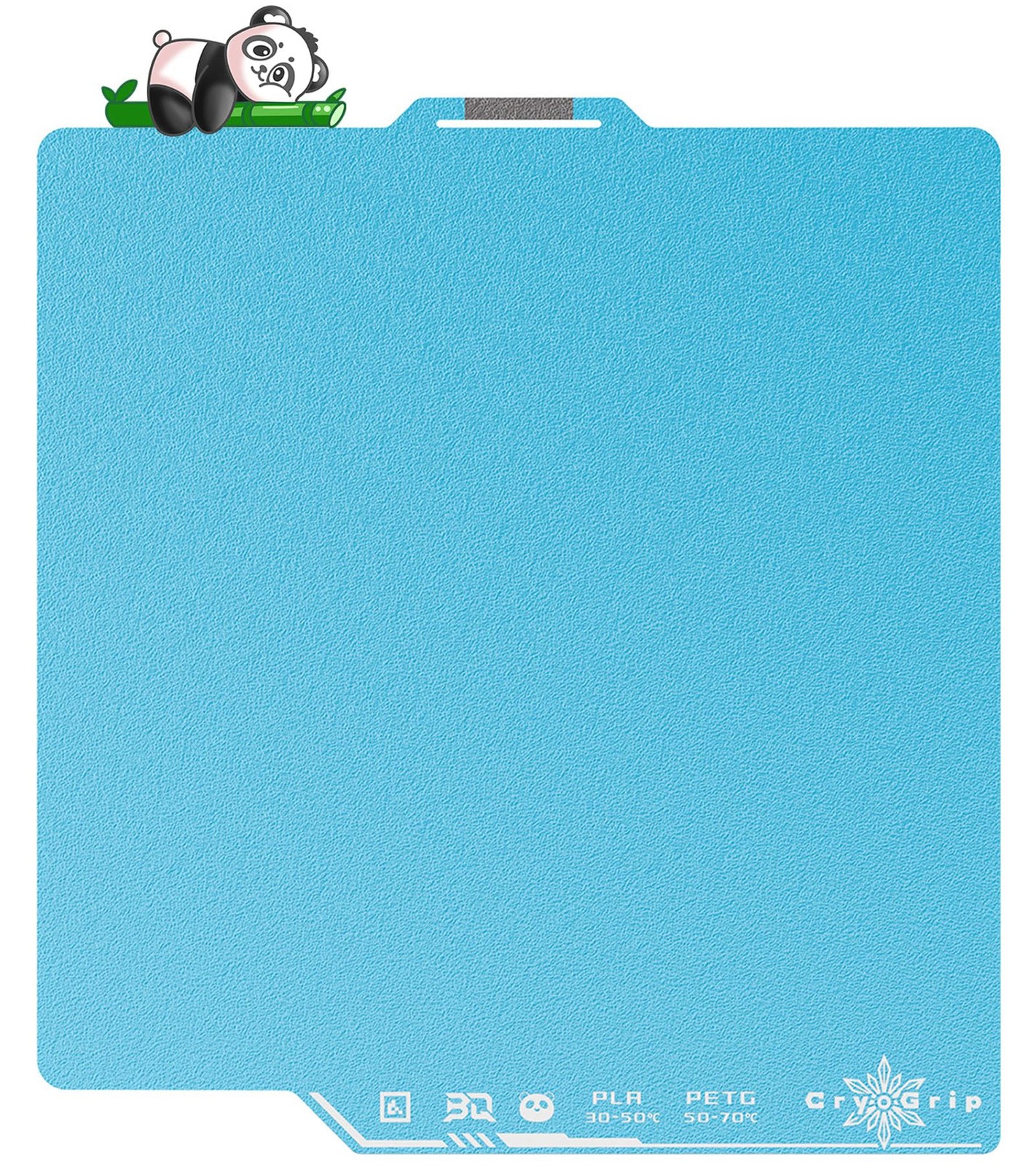 BIQU CryoGrip Pro Frostbite Cold Build Plate for 257*257MM, Frostbite-Blue