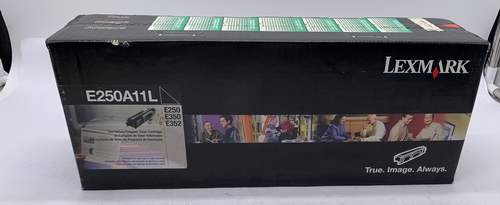 Genuine LEXMARK E250A11L Return Program Toner Cartridge, Latin Am. Ver., OEM