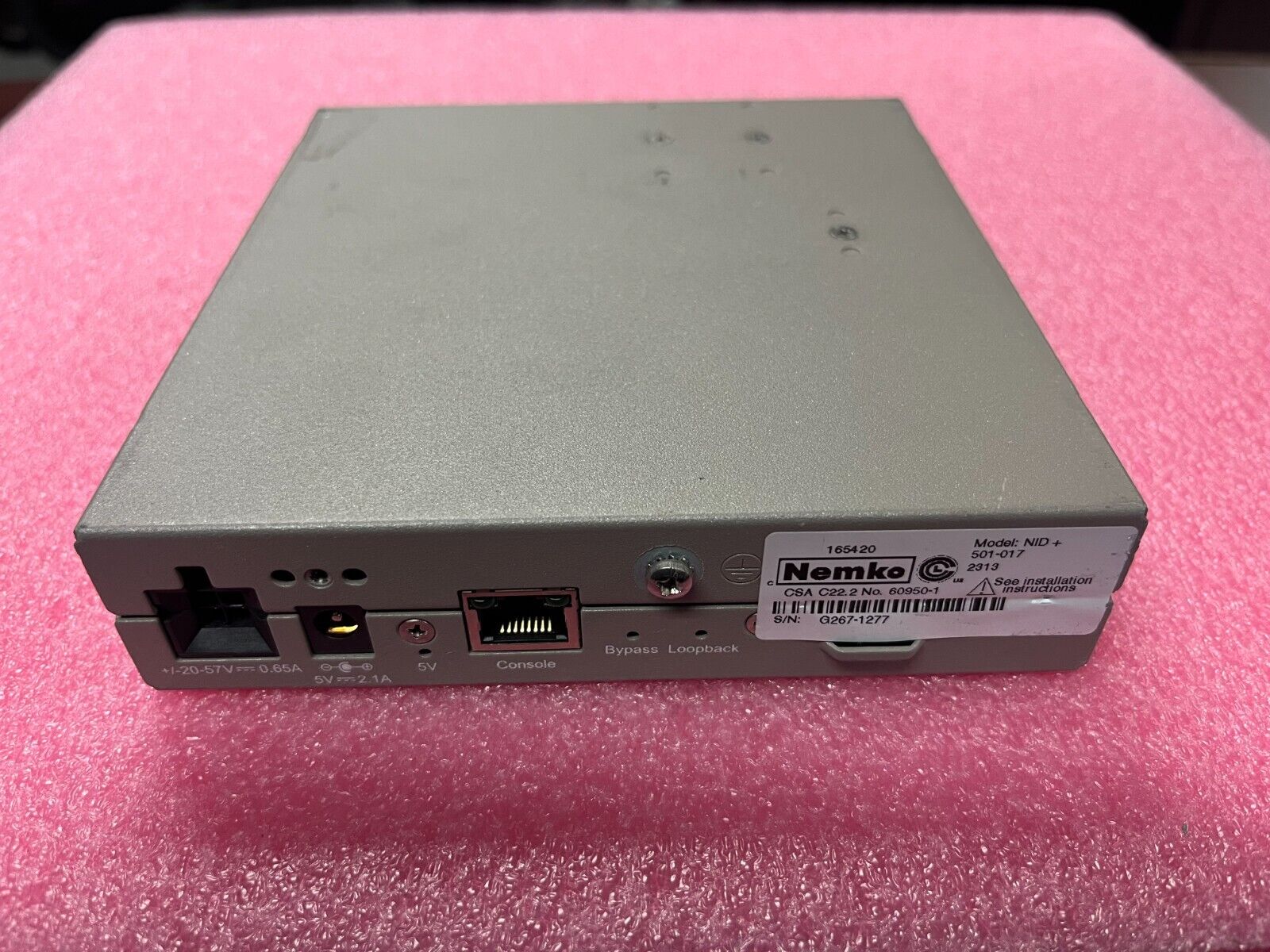 Accedian MetroNID AMN-1000-TE Network Interface Device