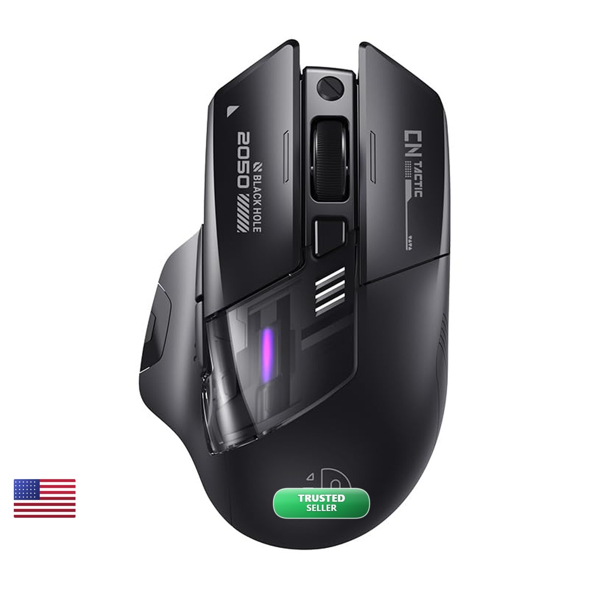 INPHIC A9 V2 Explorer Wireless Gaming Mouse 12800 DPI Silent