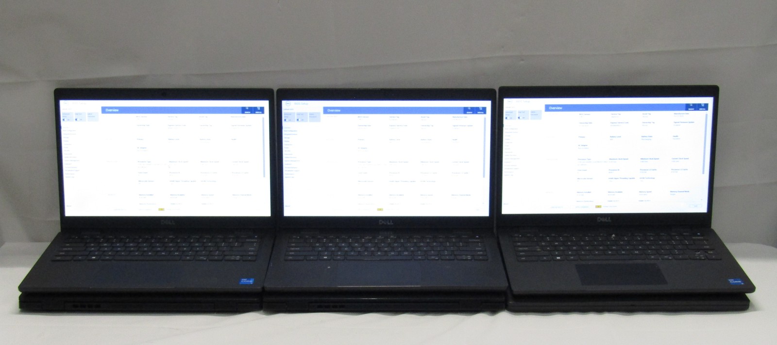 Lot of 6 Dell Latitude 3420 11th Gen i5 8GB RAM 256/512GB SSD 14" FHD/HD NO OS D