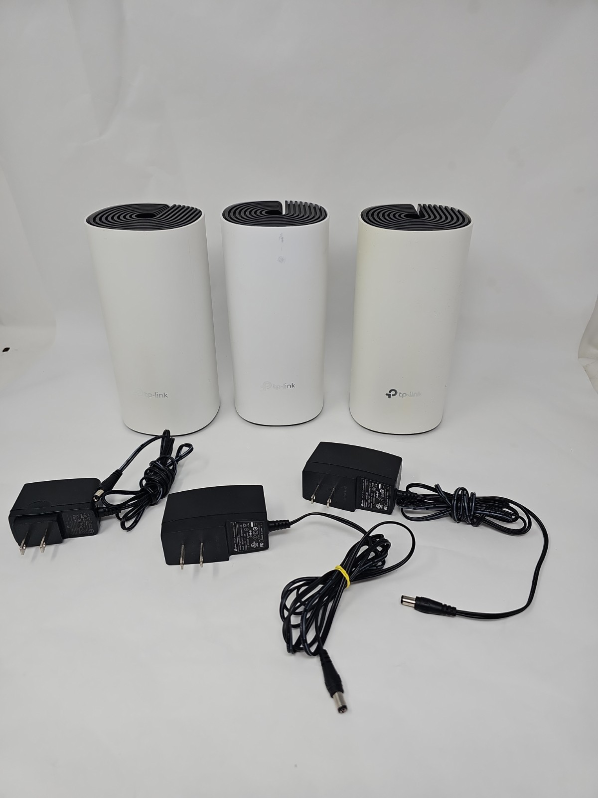 3-PACK TP-Link Deco M4R AC1200 Whole Home Mesh Wi-Fi System White - TESTED WORKS