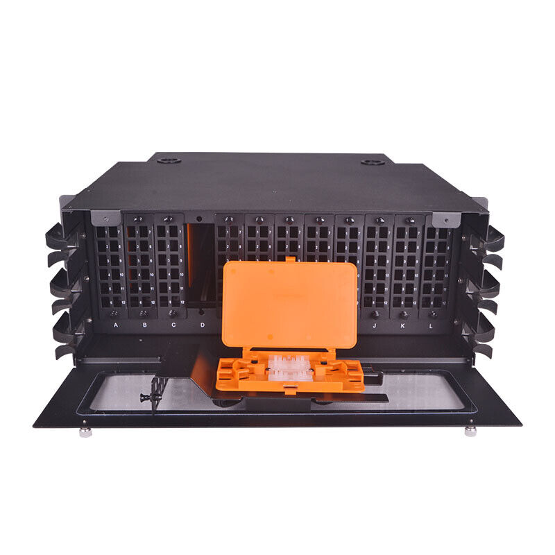 Rack Mount Fiber Optic Distribution Frame ODF Box 144 Core 4u for Fiber Optic