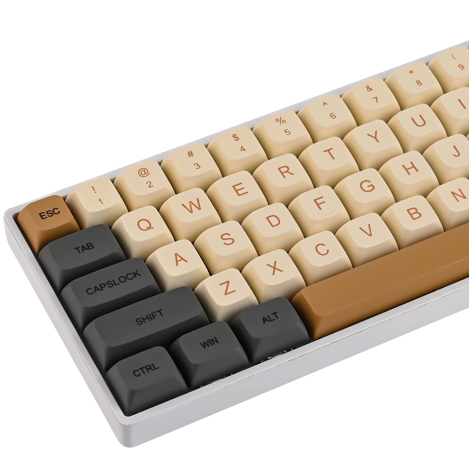 XDA Profile PBT Keycaps 60 Percent 125 Keys Custom Gaming Mechanical