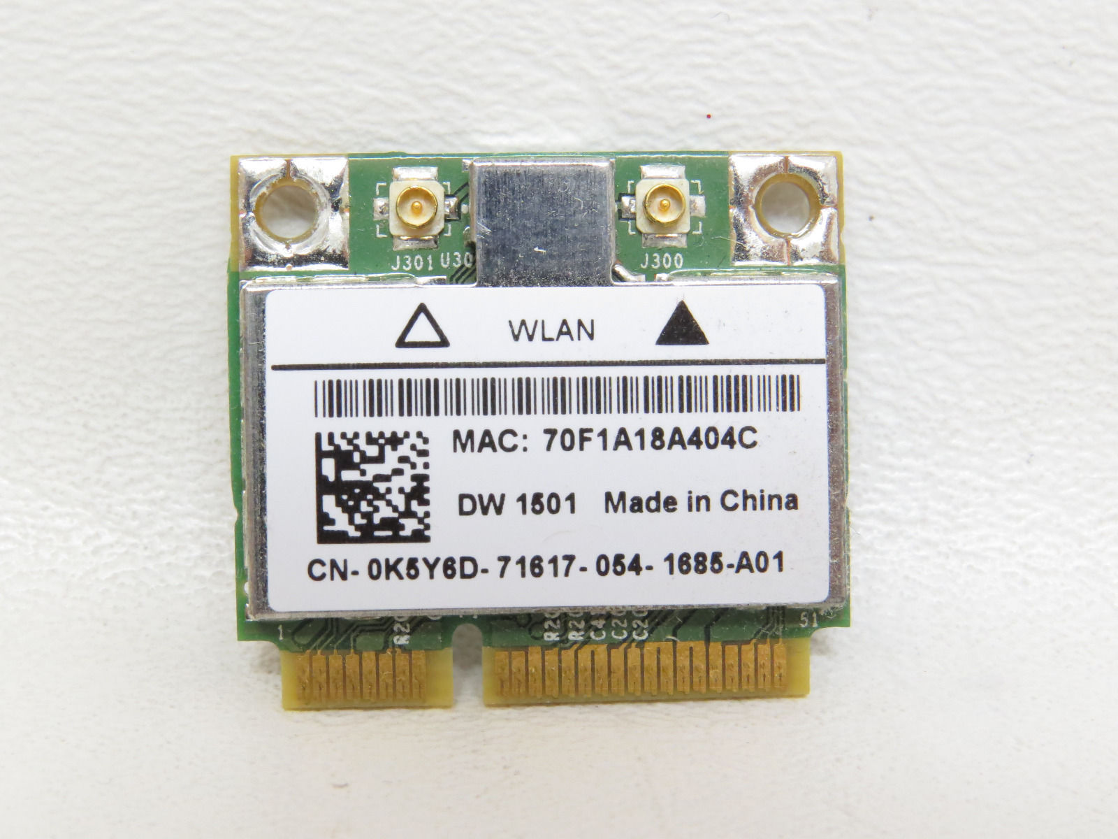 Dell Inspiron N5010 N4010 Studio 1558 Wireless Wlan 802.11n Card K5Y6D 0K5Y6D 
