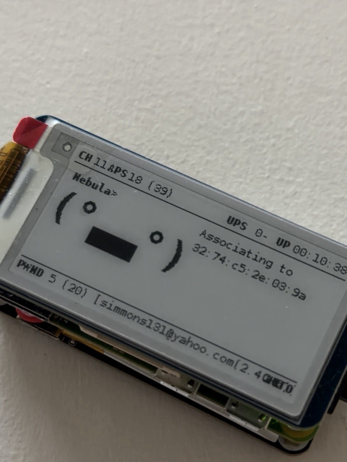 Pwnagotchi 32 Bit With Pi sugar Battery Pack