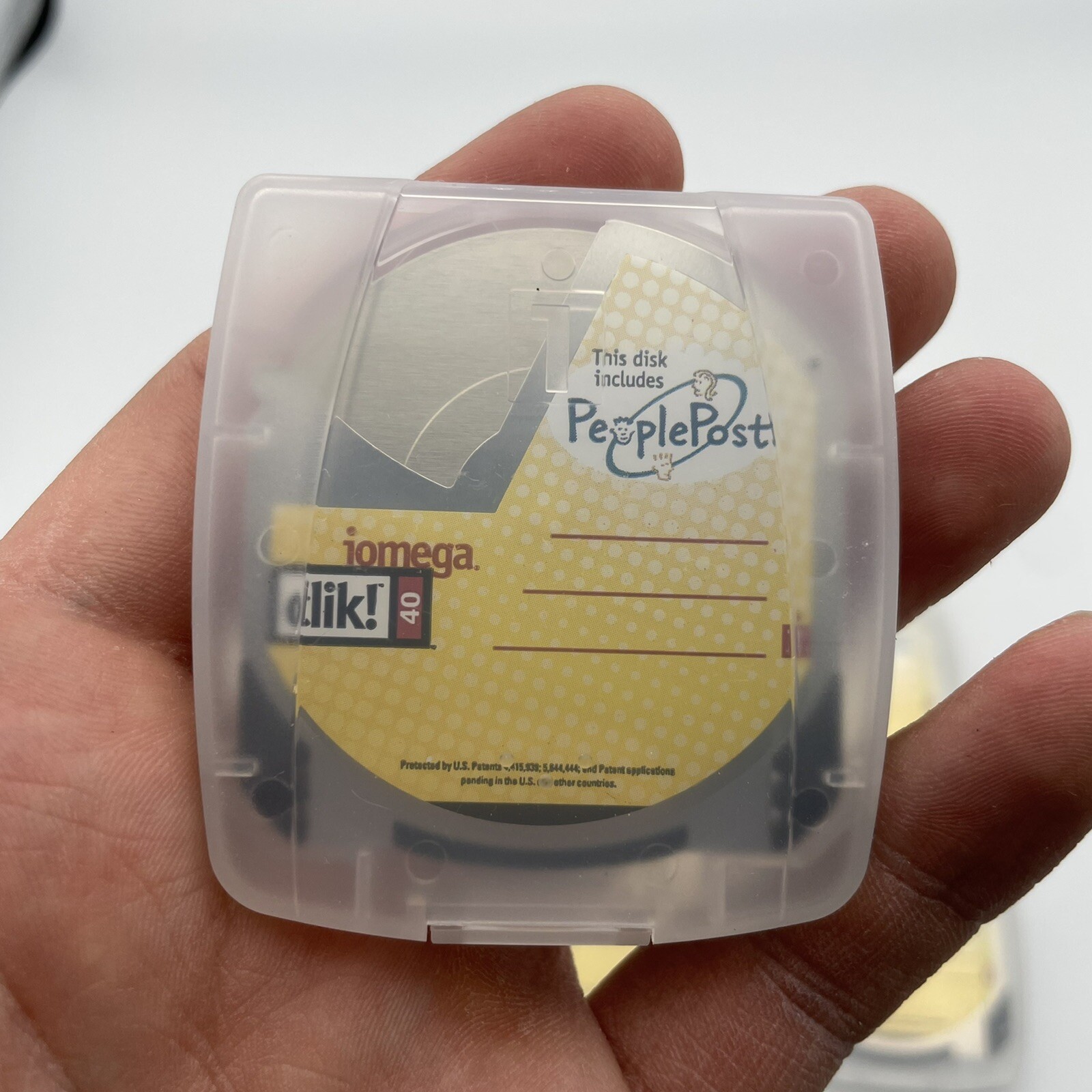 Brand New Iomega Clik Disk 40mb People Post