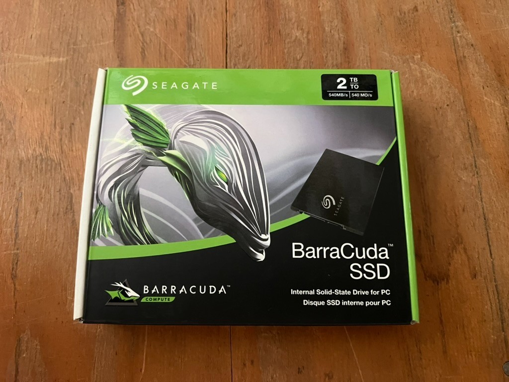 Seagate BarraCuda SSD 2TB 2.5in SATA III Internal SSD Upgrade Boost STGS2000401