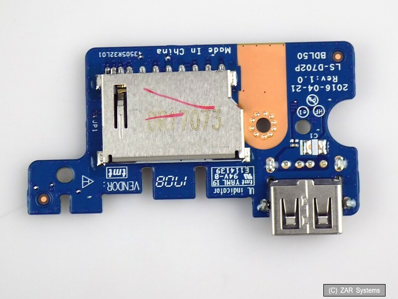 HP 855010-001 43505R32L01 LS-D702P Replacement Part Pcba USB Board Board HP 250 255