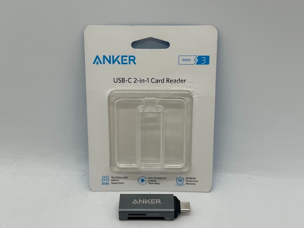 Anker USB-C 2-in-1 Card Reader