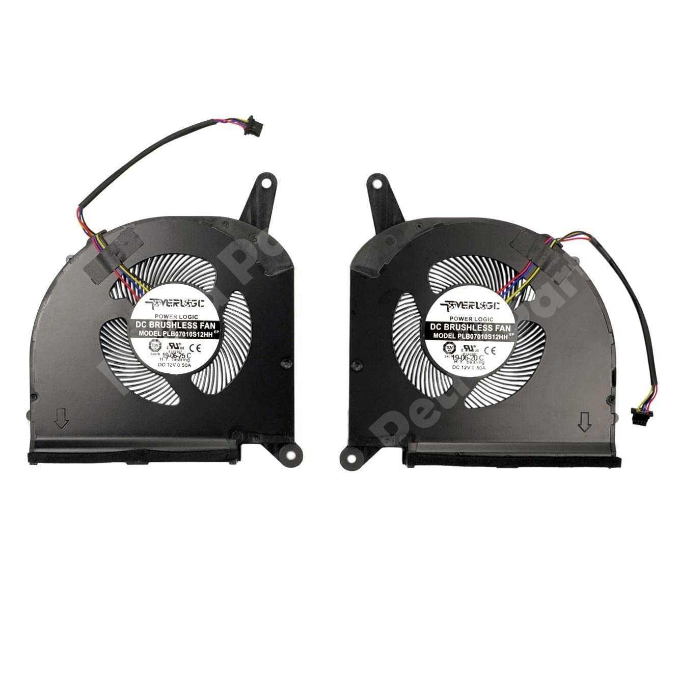CPU and GPU Cooling Fan Gigabyte for AERO15 OLED 17 RP77 RP75W RP75XA RP77XA