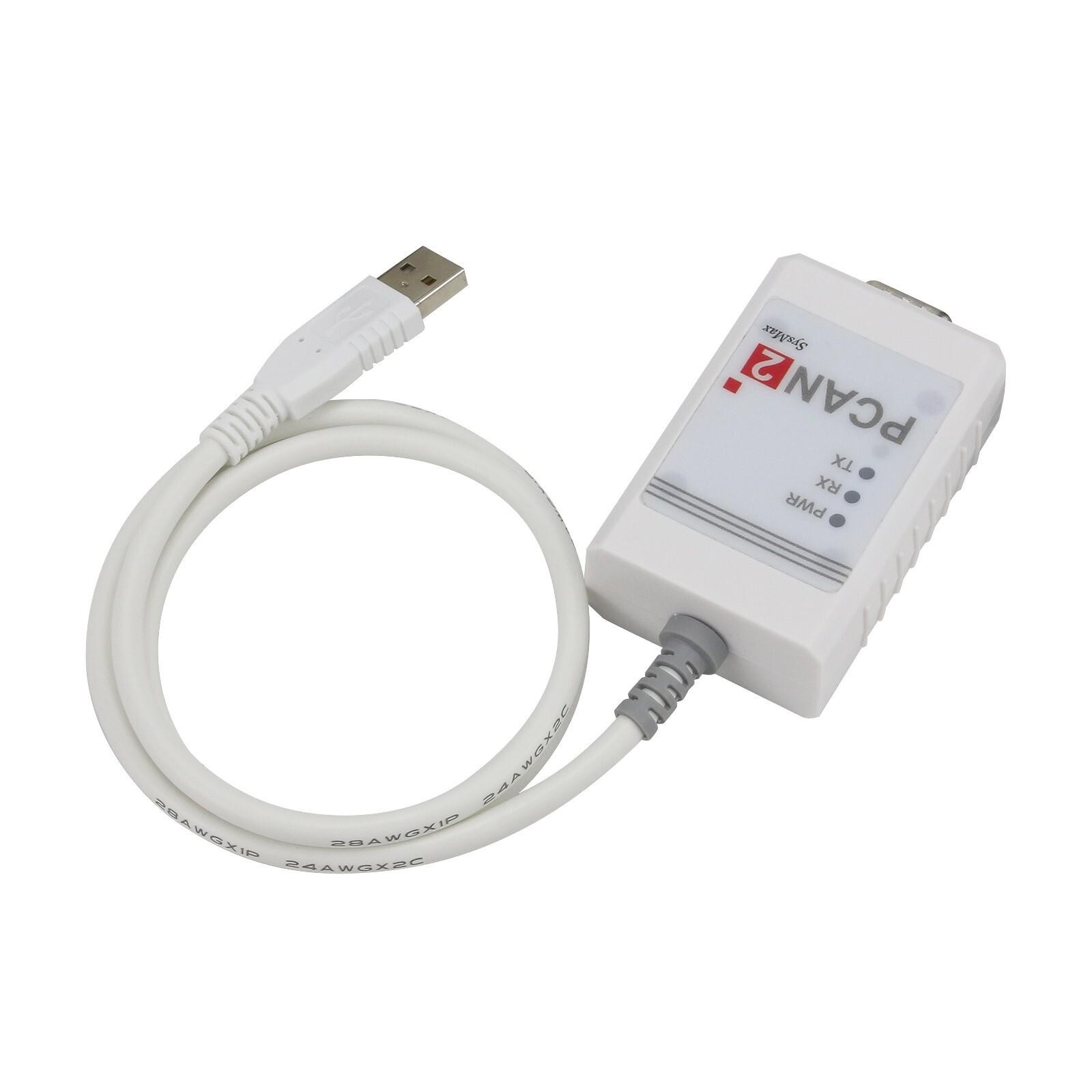 PCAN2 USB to CAN Adapter Compatible PEAKIPEH-002022/002021 PCAN Support INCA