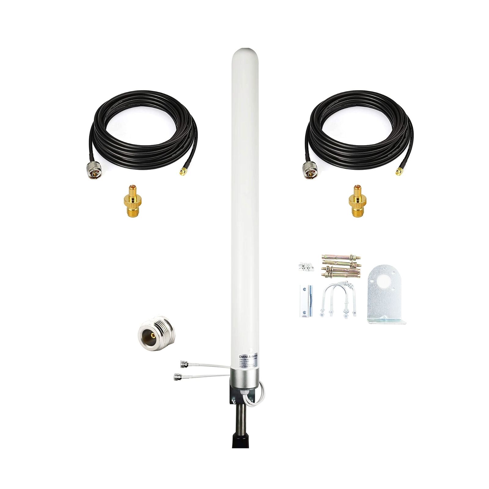 Dual Mimo Outdoor Antenna-4G LTE WiFi Omni-Directional Antenna for Router Mob...