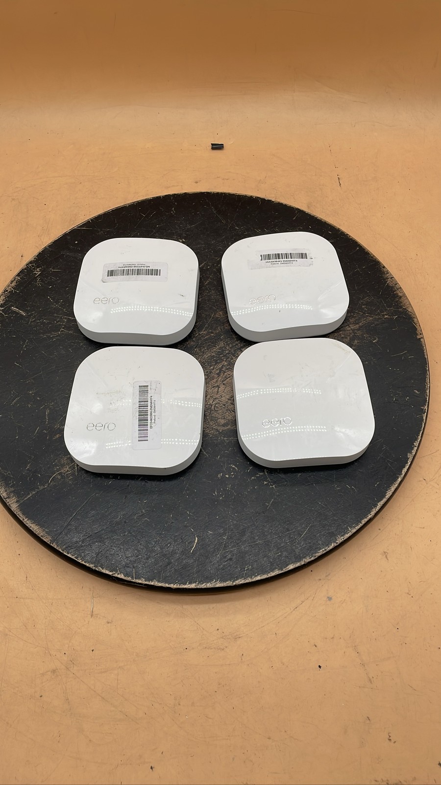 Eero B010001 Tri-Band Mesh Wi-Fi Router Home Wireless Network System Lot of 4