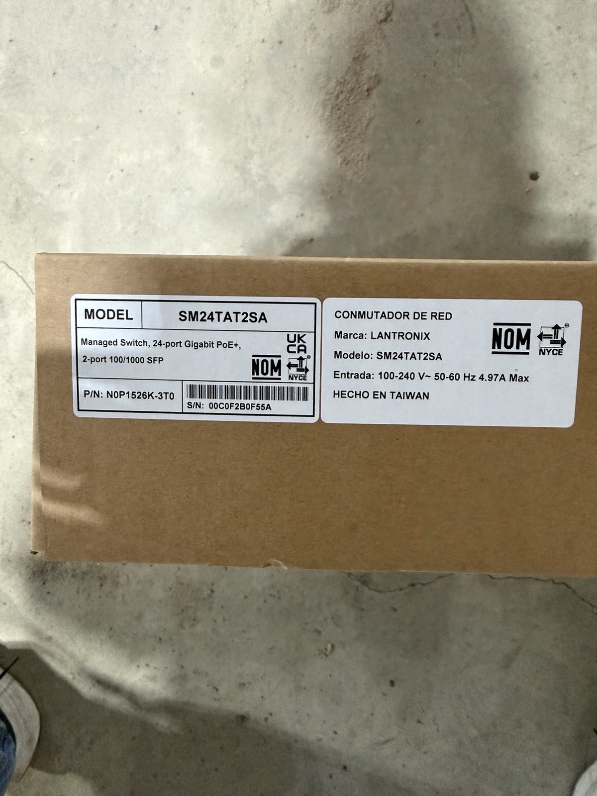 Transition Networks SM24TAT2SA Managed Gigabit Ethernet PoE+ Switch