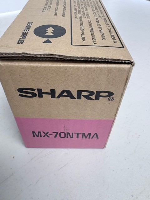 Genuine SHARP MX-70NTMA MAGENTA Toner Cartridge