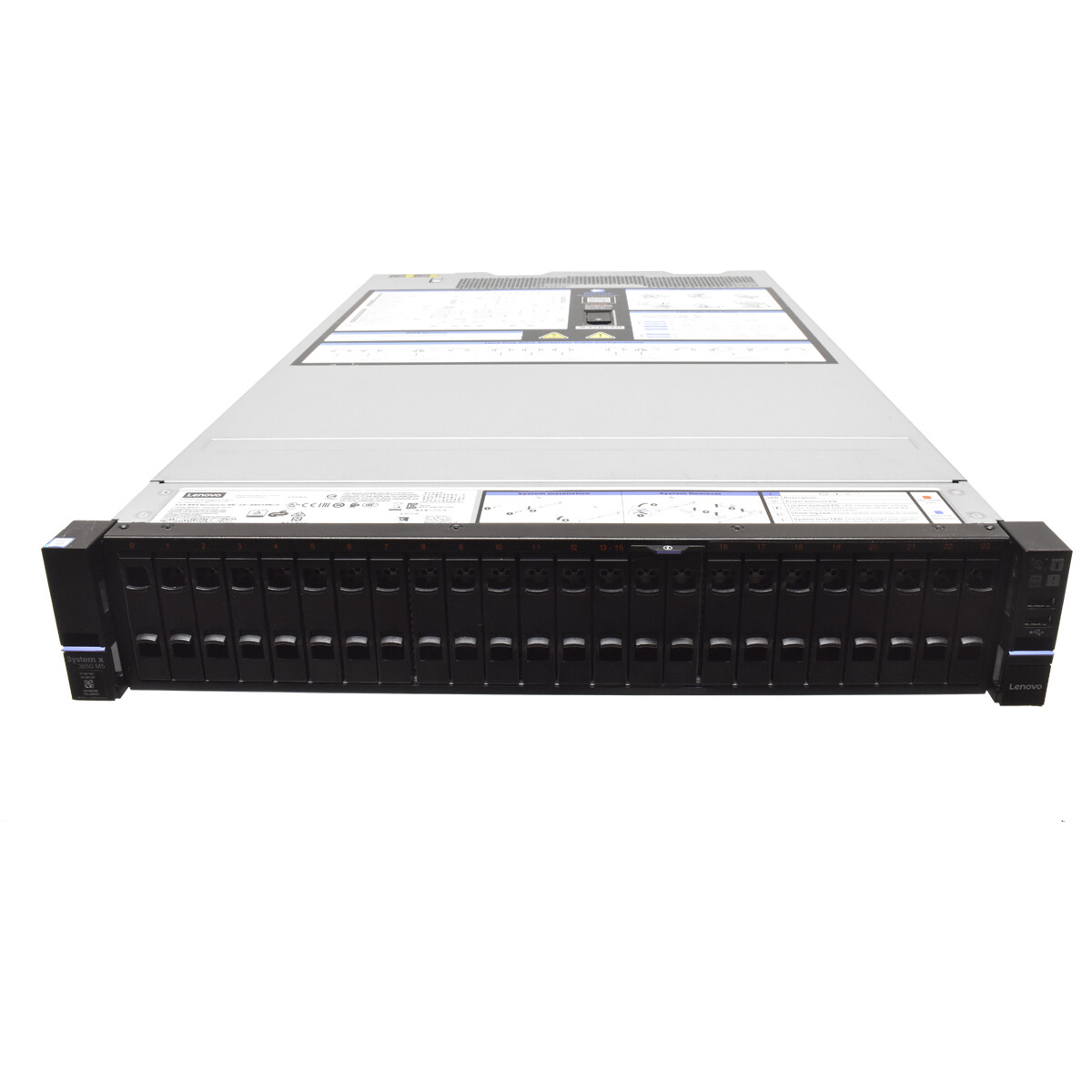 IBM x3650 M5 Server no CPU no RAM 2x Cooler 24x 2.5 SFF M1215