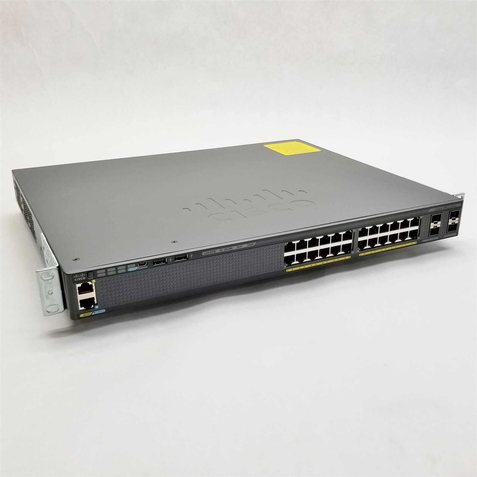 Cisco Catalyst 2960-X 24-Port 4SFP PoE Gigabit Ethernet Switch WS-C2960X-24PS-L