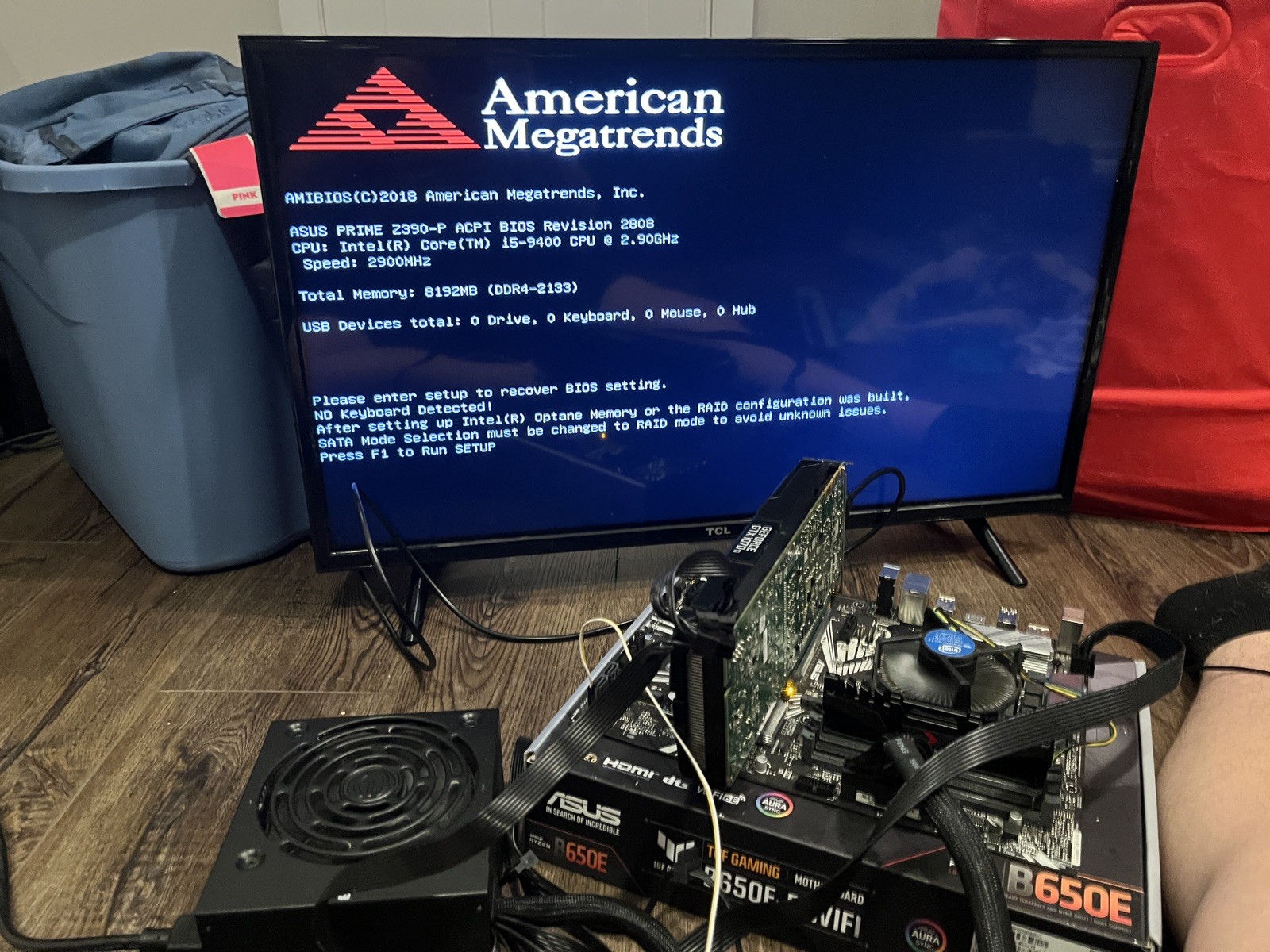 Asus prime z390-P lga 1151 motherboard 