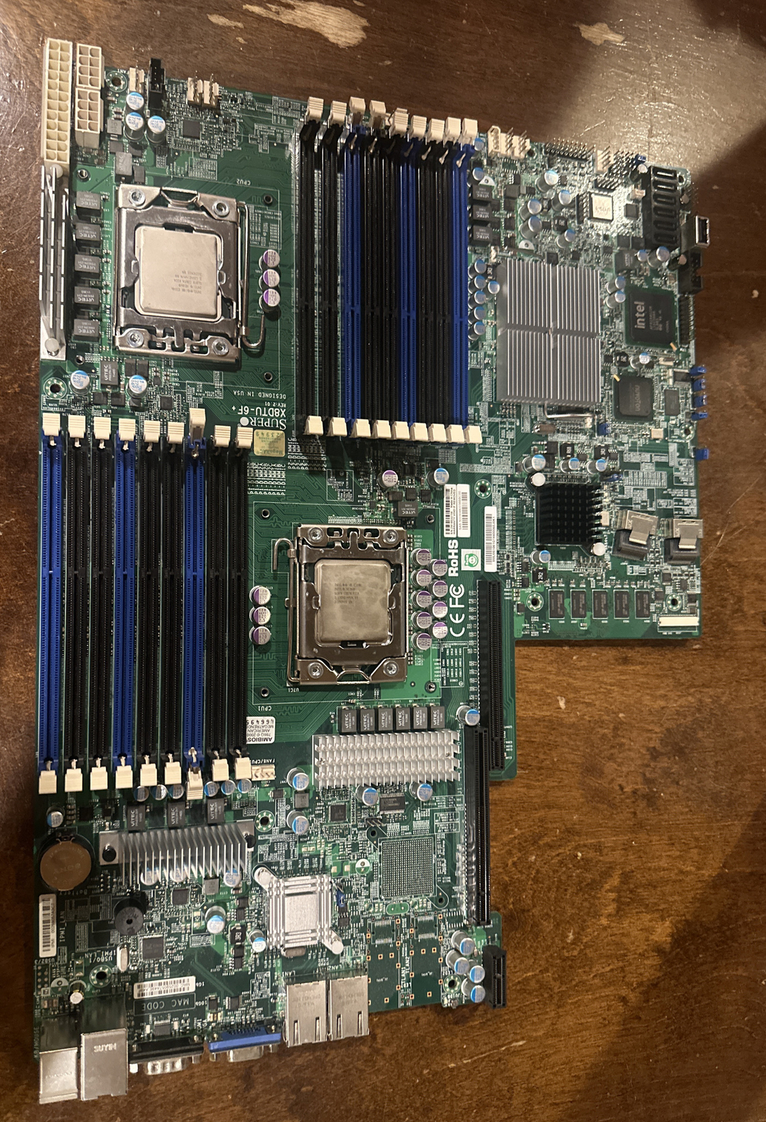 Supermicro X8DTU-6F+ ATX LGA1366 Dual Socket Server Motherboard BINAC7
