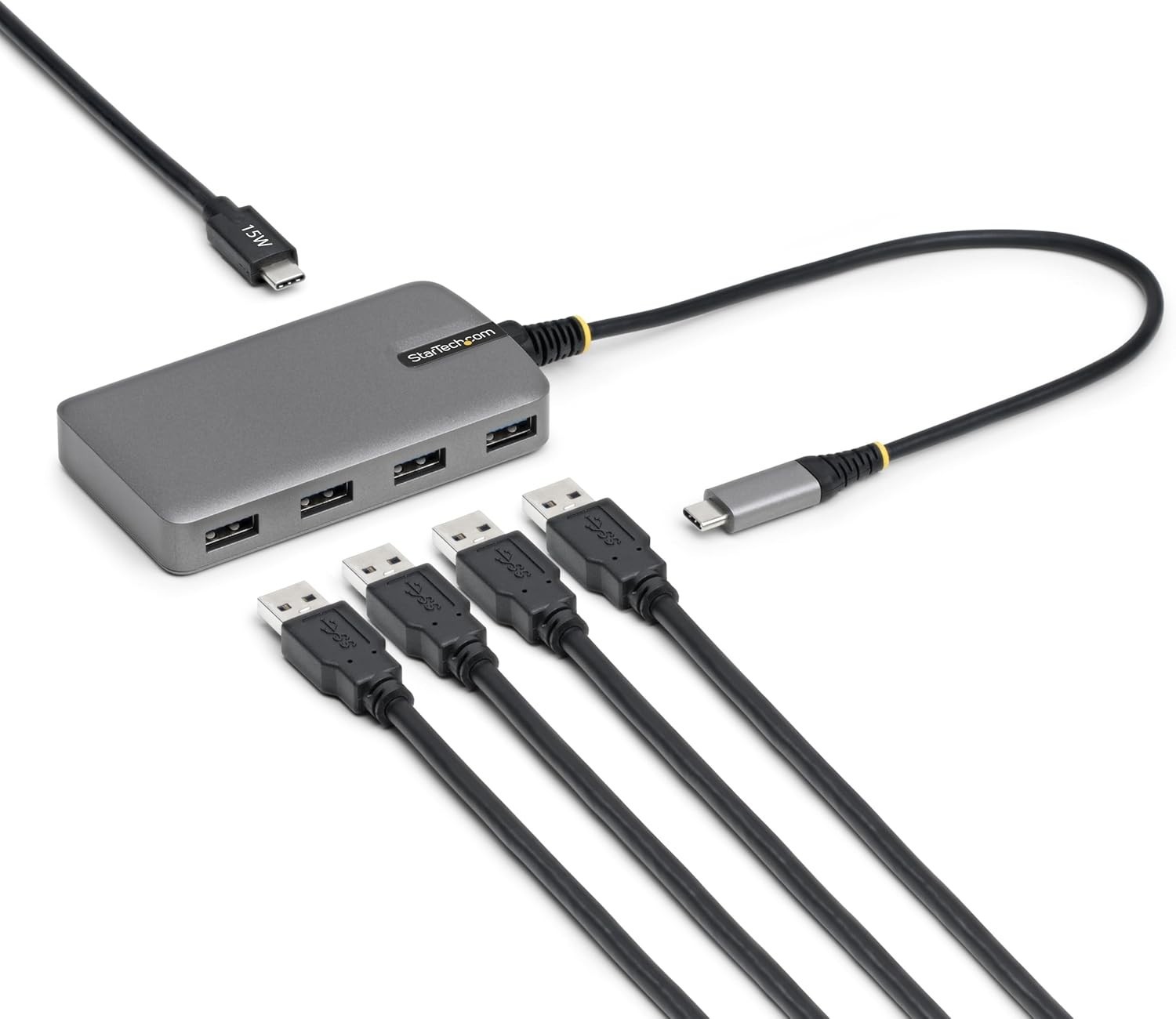 StarTech 5G4ACUSBCHUB 4-Port USB-C Hub 5Gbps Bus Powered