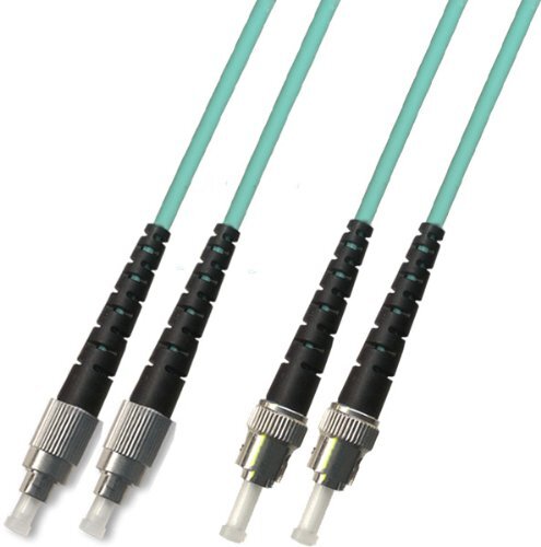 25M 10GB OM3 Duplex Fiber Optic Cable 50/125 FC ST Patch Cable Patch Cord