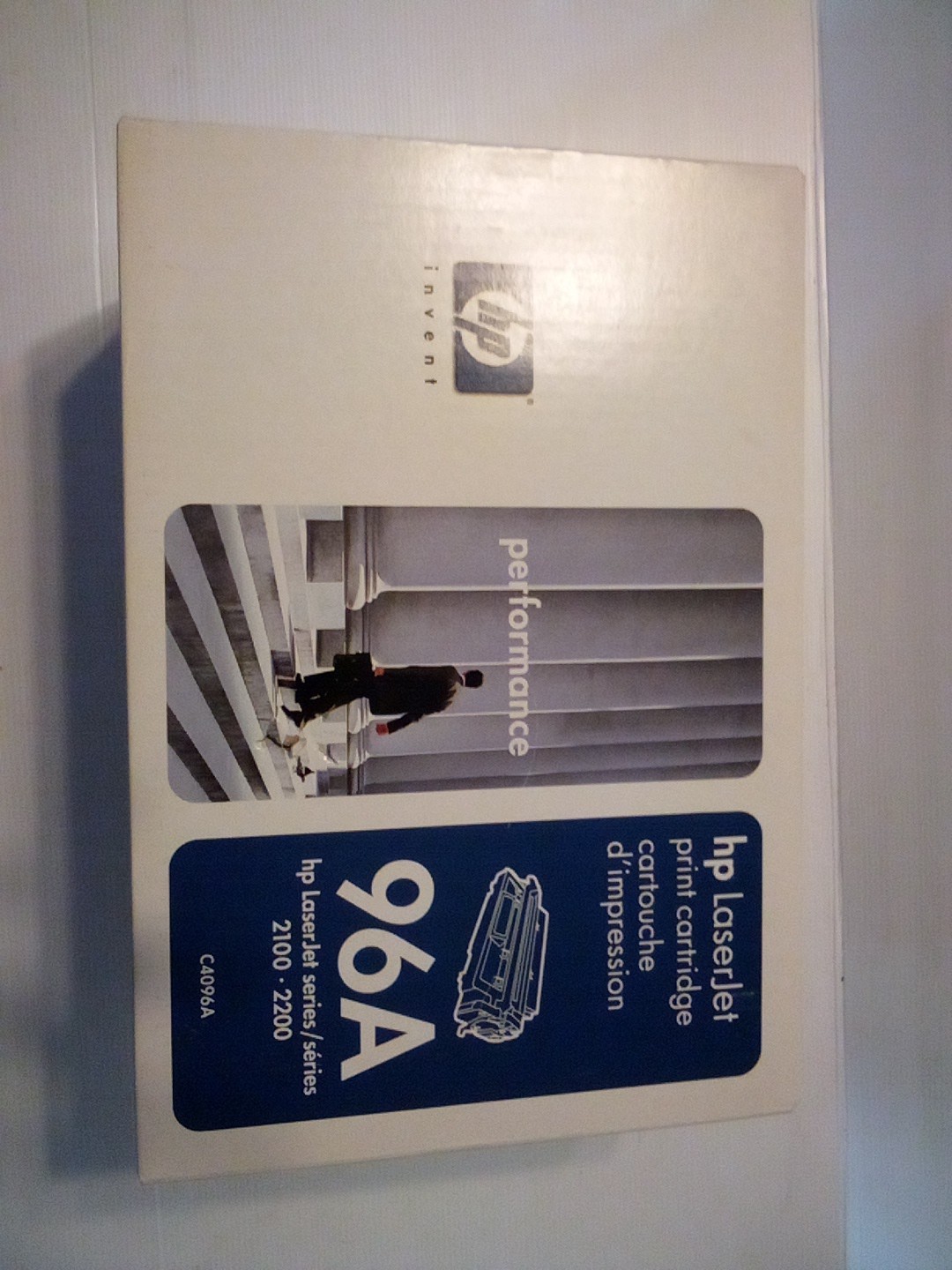 New Genuine OEM HP Invent 96A Black Print / Toner Cartridge Sealed C4096A