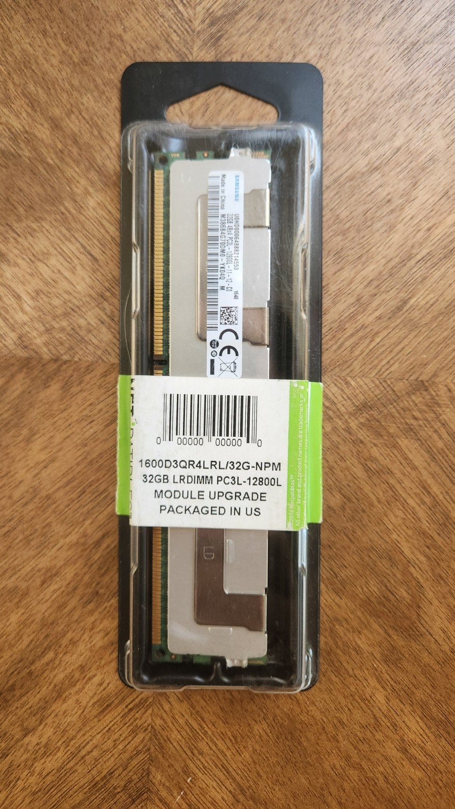 Samsung 32GB PC3L-12800L 4Rx4 Module Upgrade M386B4G70DM0-YK04Q