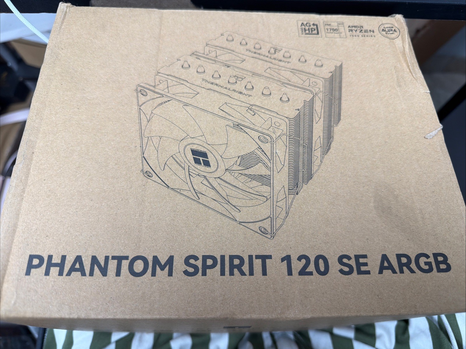 Thermalright Phantom Spirit 120 SE ARGB CPU Air Cooler, 7 Heatpipes CPU Coole...