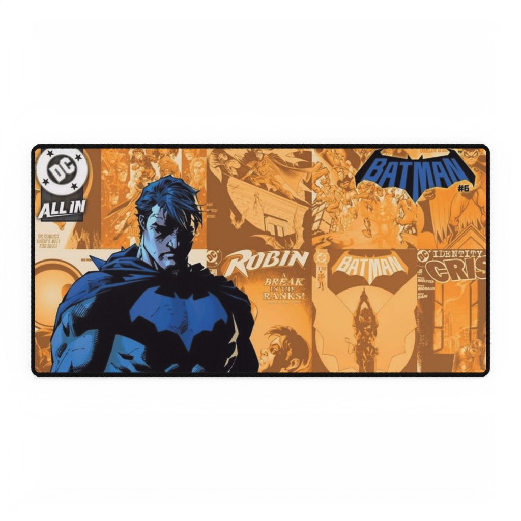 DC Comics Batman Comic Collage Art Mouse Pad Desk Mats