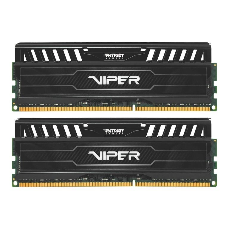 Patriot Viper 16GB (2x8G) DDR3 1866MHz PC3-15000 C10 240-Pin DIMM Desktop Memory