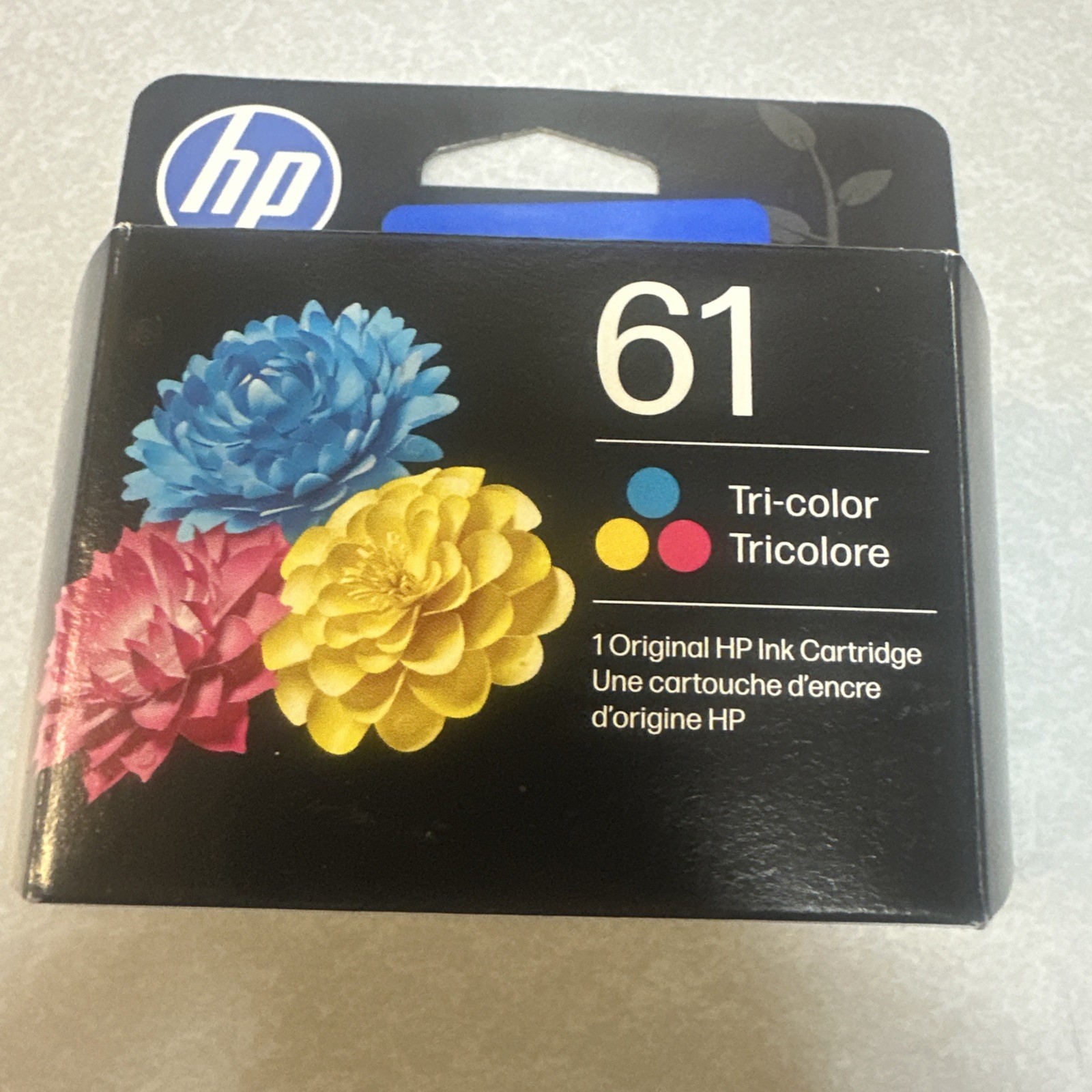 Genuine HP 61 Tri-Color Standard Ink Cartridge, Prints 200 Pages (C0PA5AN) NEW
