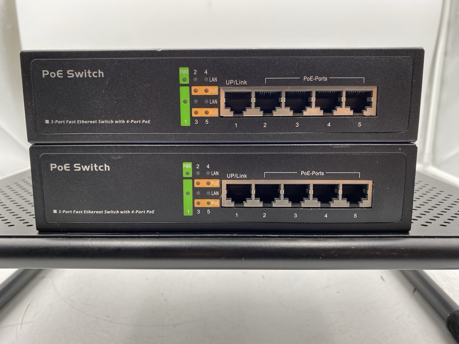 BV-Tech  POE-SW501 Gigabit POE Network Switch 4 Port+ UP/Link