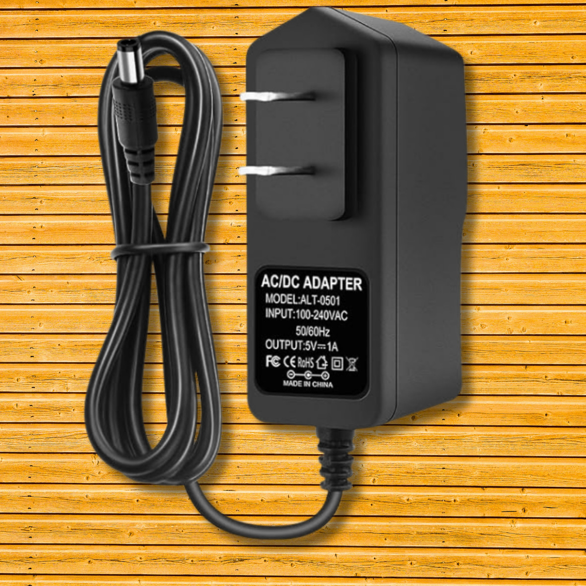 AC/DC 5V 1A 5V 1000mA Switching Power Supply Cord Adapter 5.5mm x 2.5mm Charger