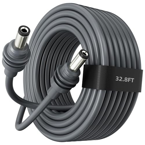 Starlink Mini Power Cable Replacement, 32.8FT DC Power Cord, Male-to-Male
