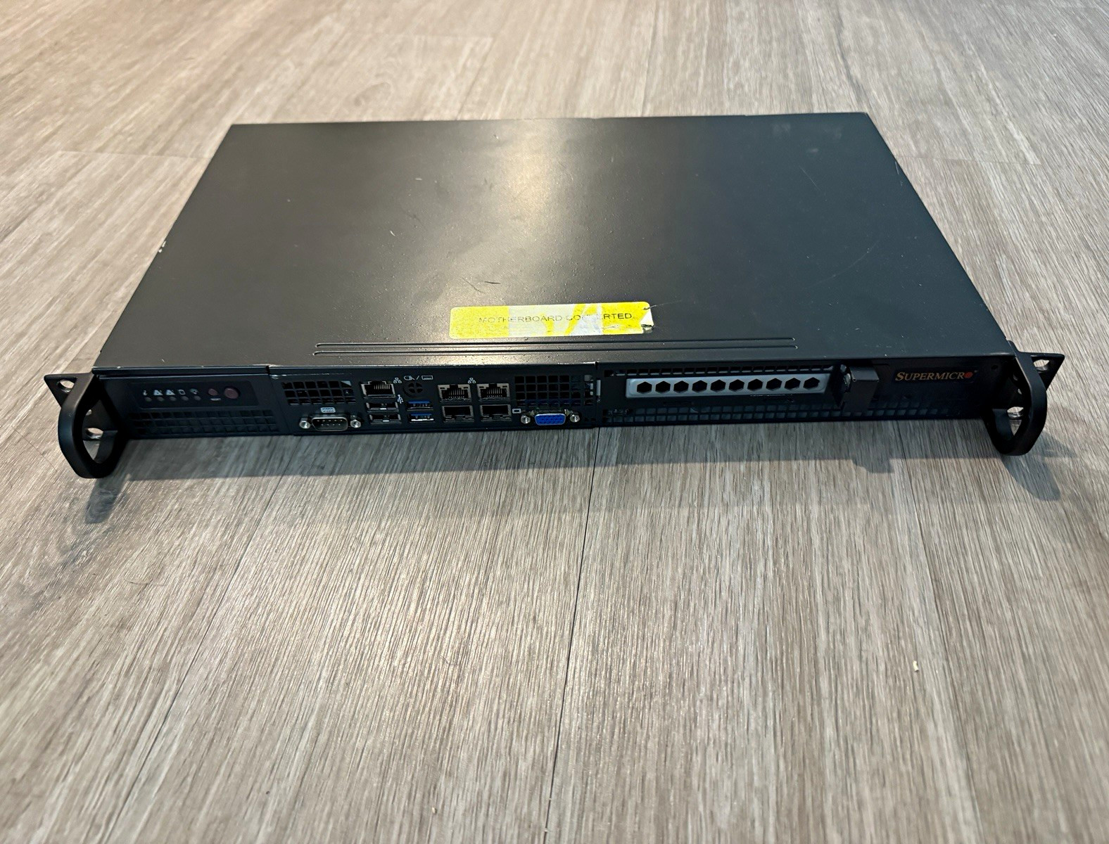 Supermicro 1U Short Depth Server – Intel Atom C2758 8-Core – 8GB RAM – No HDDs
