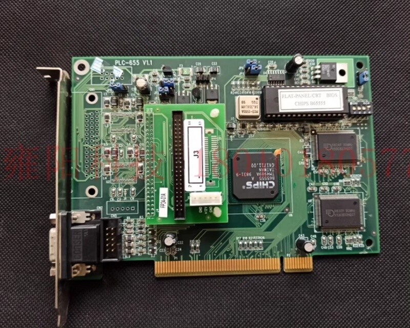 PLC-655 V1.1 FLAT-PANEL/CRT CHIPS B65555 Graphics Card
