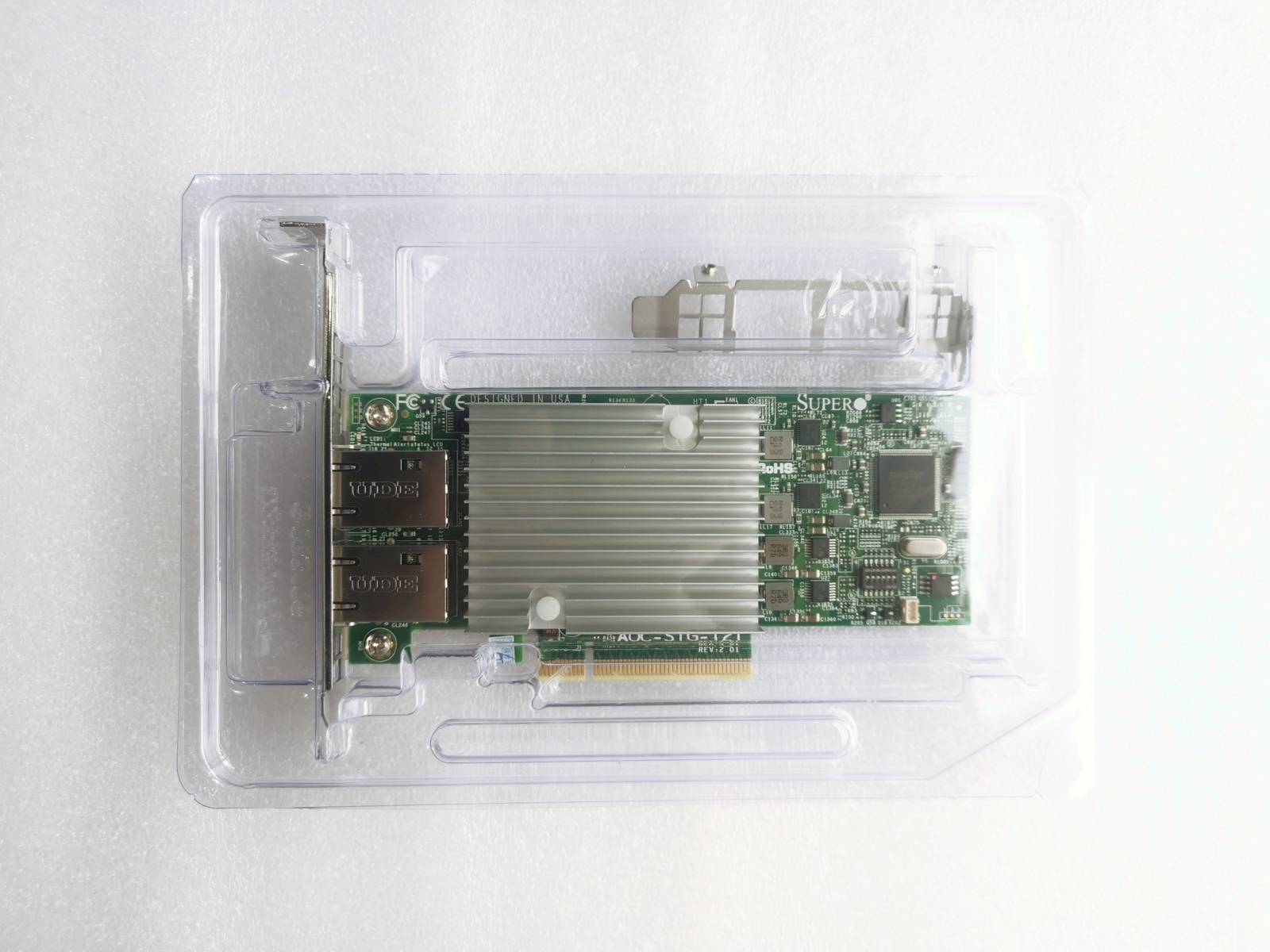 X540-AT2 SuperMicro X540-AT2 AOC-STG-I2T 2-port 10GbE Standard Adapter