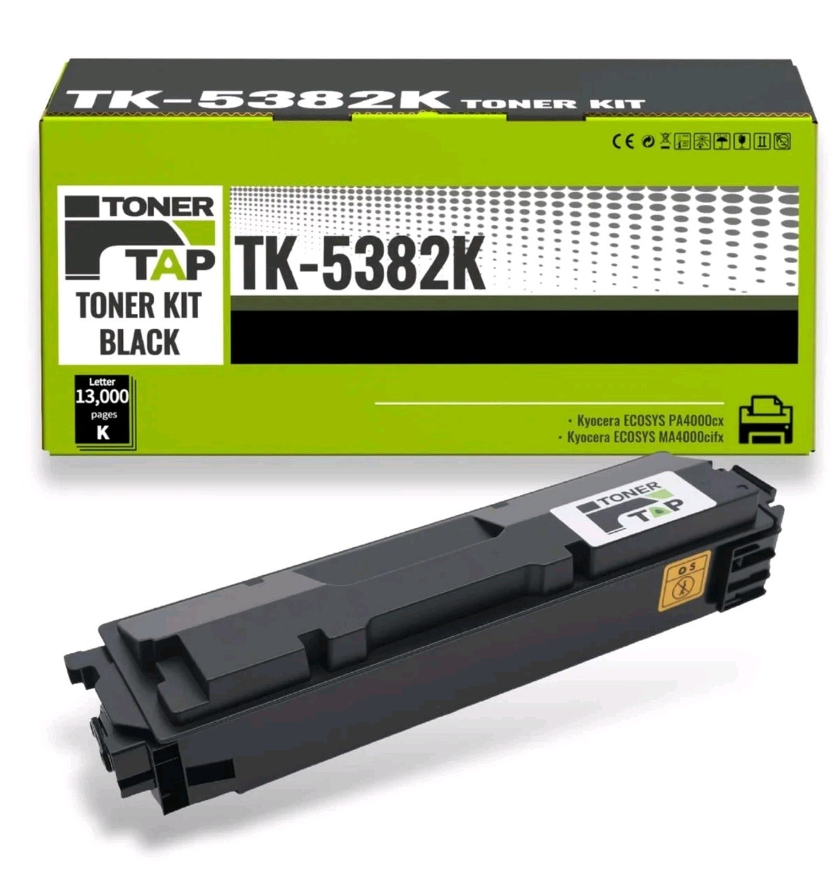  TK-5382K TK5382K Black Toner Cartridge Factory Sealed 