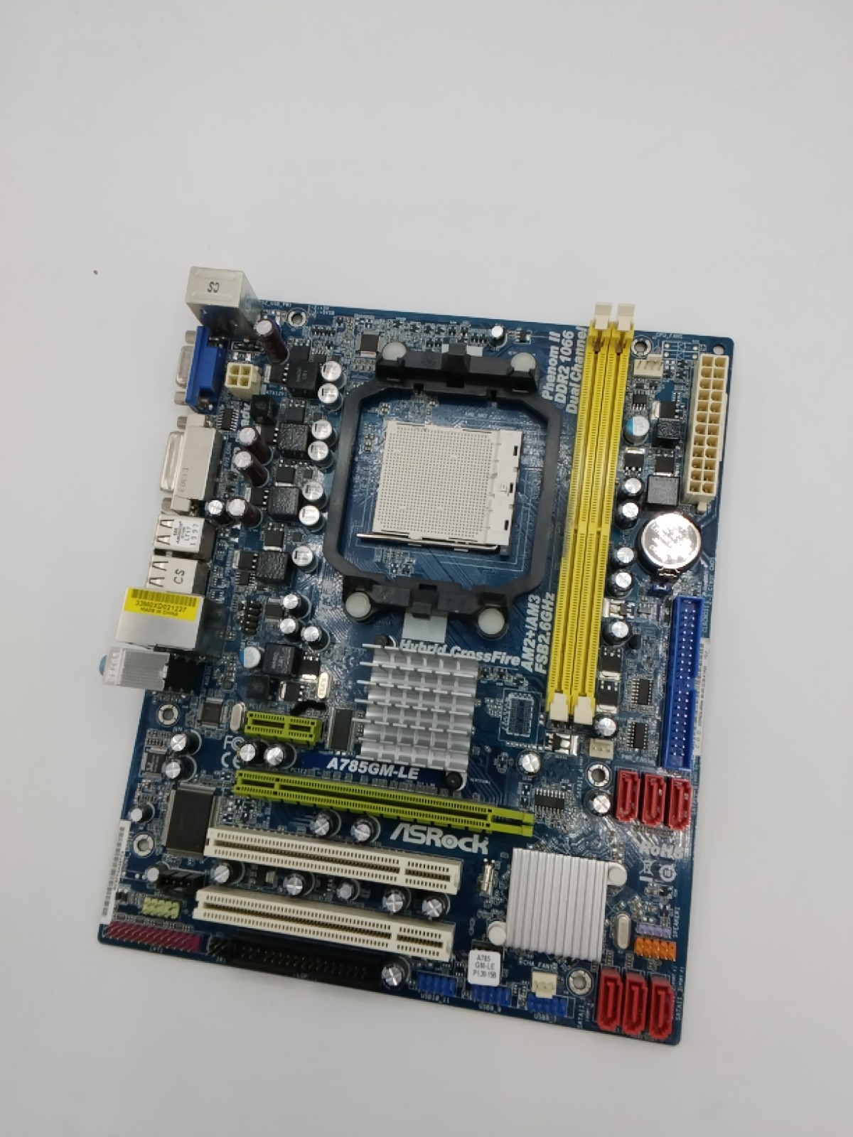 ASRock A785GM-LE Micro ATX AMD Motherboard Parts Mw31726a