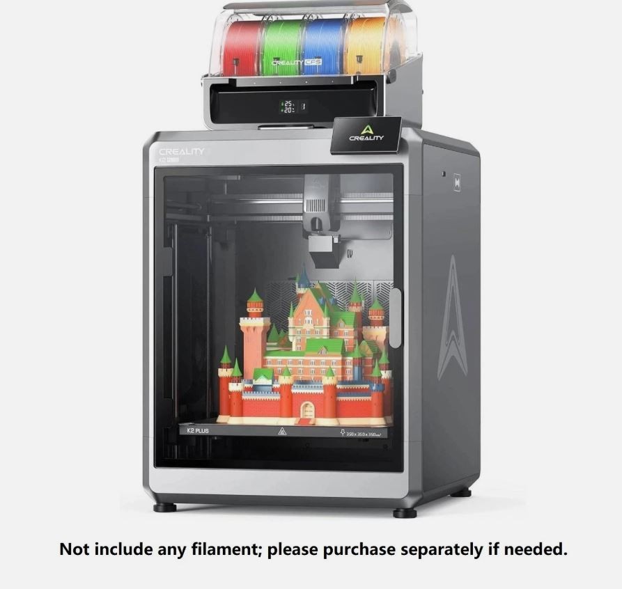3D Printer- Creality K2 Plus With CFS - 600mm/s Multi-Color Printing