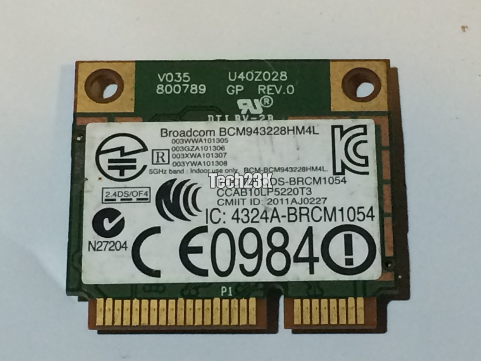 01JKGC BCM943228HM4L Broadcom DW1530 WiFi Wireless Card 5GHz