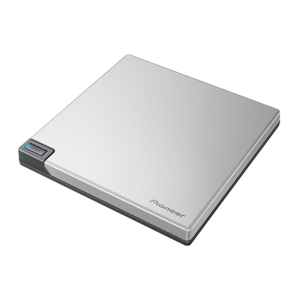 Pioneer BDR-XD08S USB 3.2 Gen1 (USB Type-C) / 2.0 Slim Portable BD/DVD/CD Writer