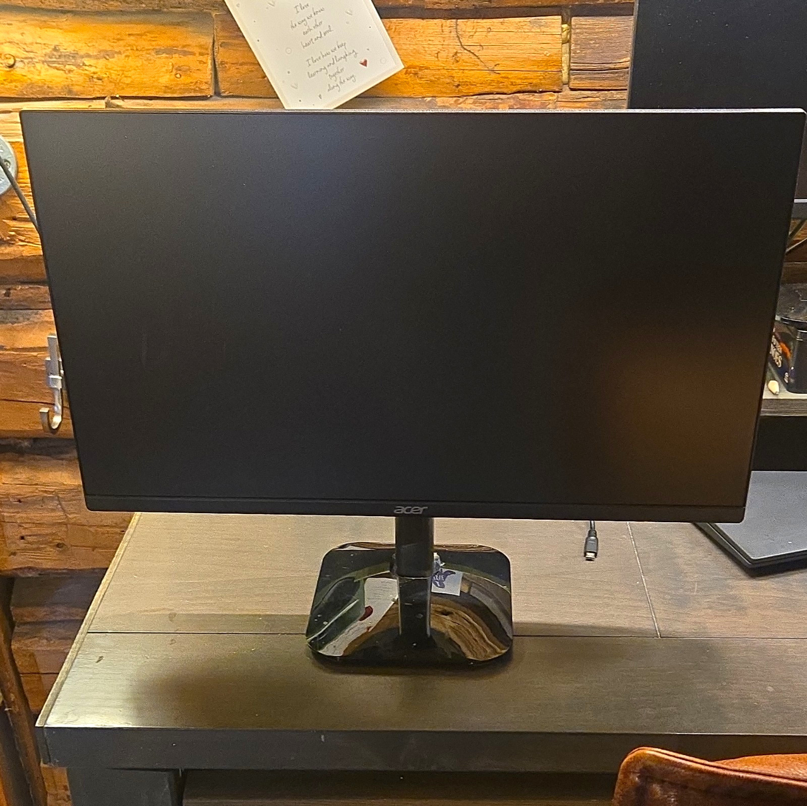 Acer KB242Y 23.8" LCD Monitor 1080p 75Hz 1ms HDMI/VGA Black Mountable
