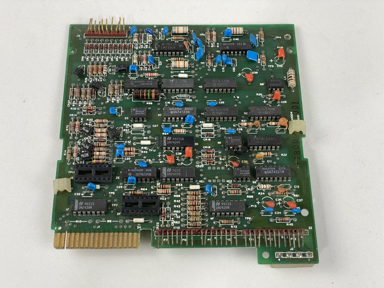 Vintage Tandon TM-100-2 Floppy Disk Drive 5 1/4" Circuit Board Part IBM