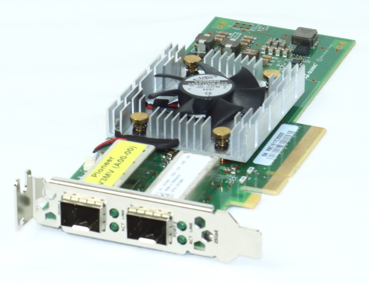 NEW Dell XV3MV QLogic QL45252 Dual Port 25GBbE SFP+ Network Card Low Profile