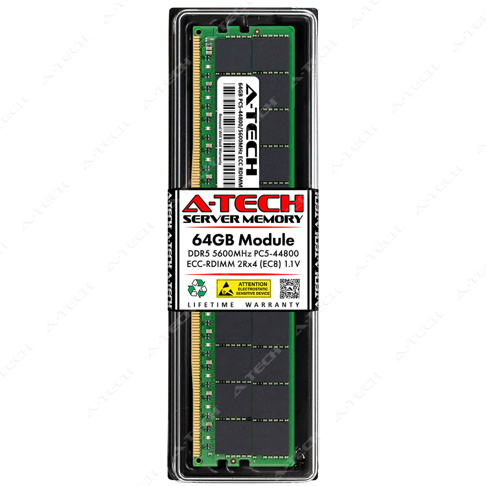 64GB DDR5 PC5-44800 ECC RDIMM (Replacement for Hynix HMCG94AGBRA181N) Memory RAM