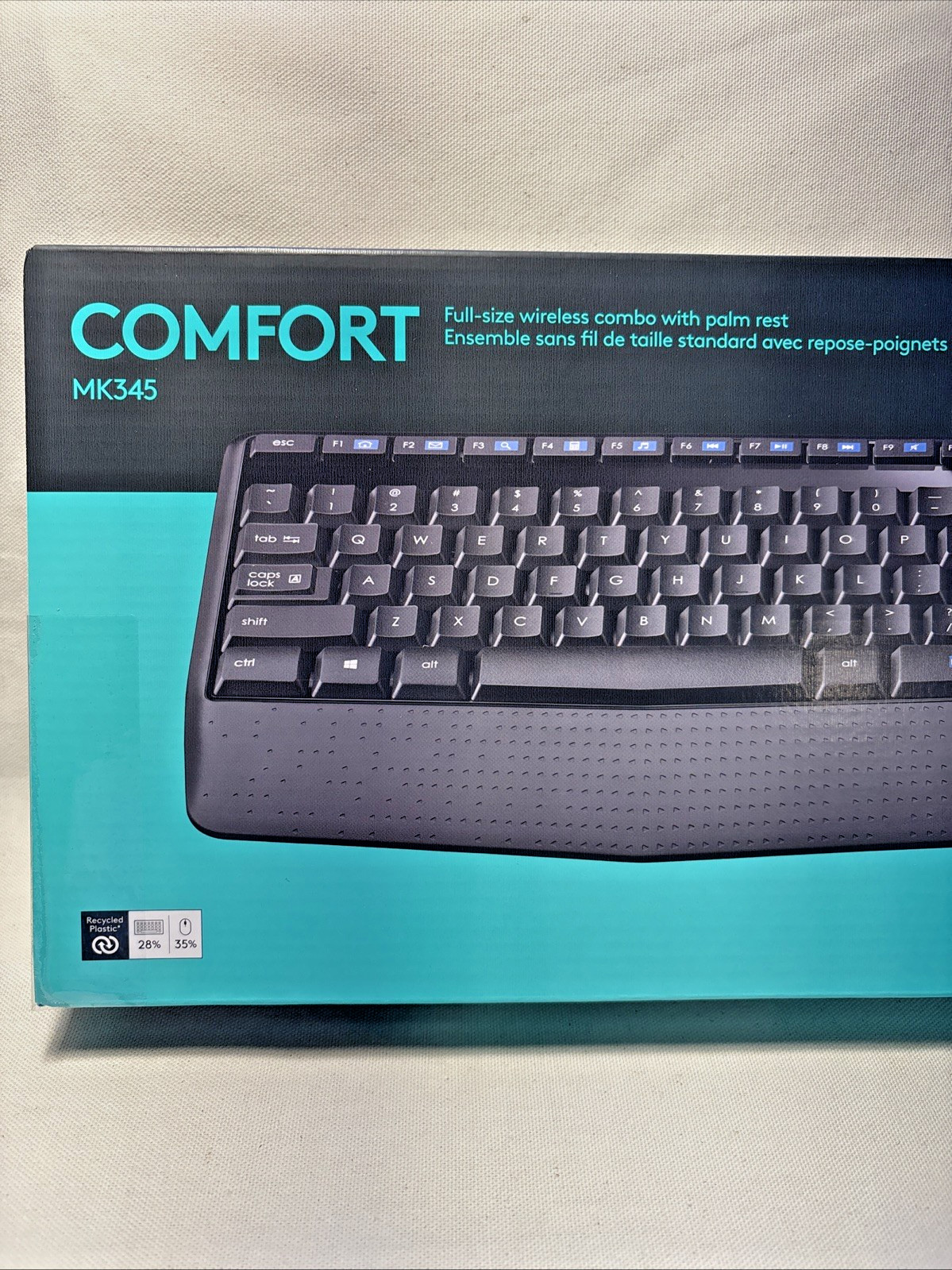 Logitech-Comfort MK 345-Wireless Keyboard & Mouse Combo-New/Unopened OriginalBox