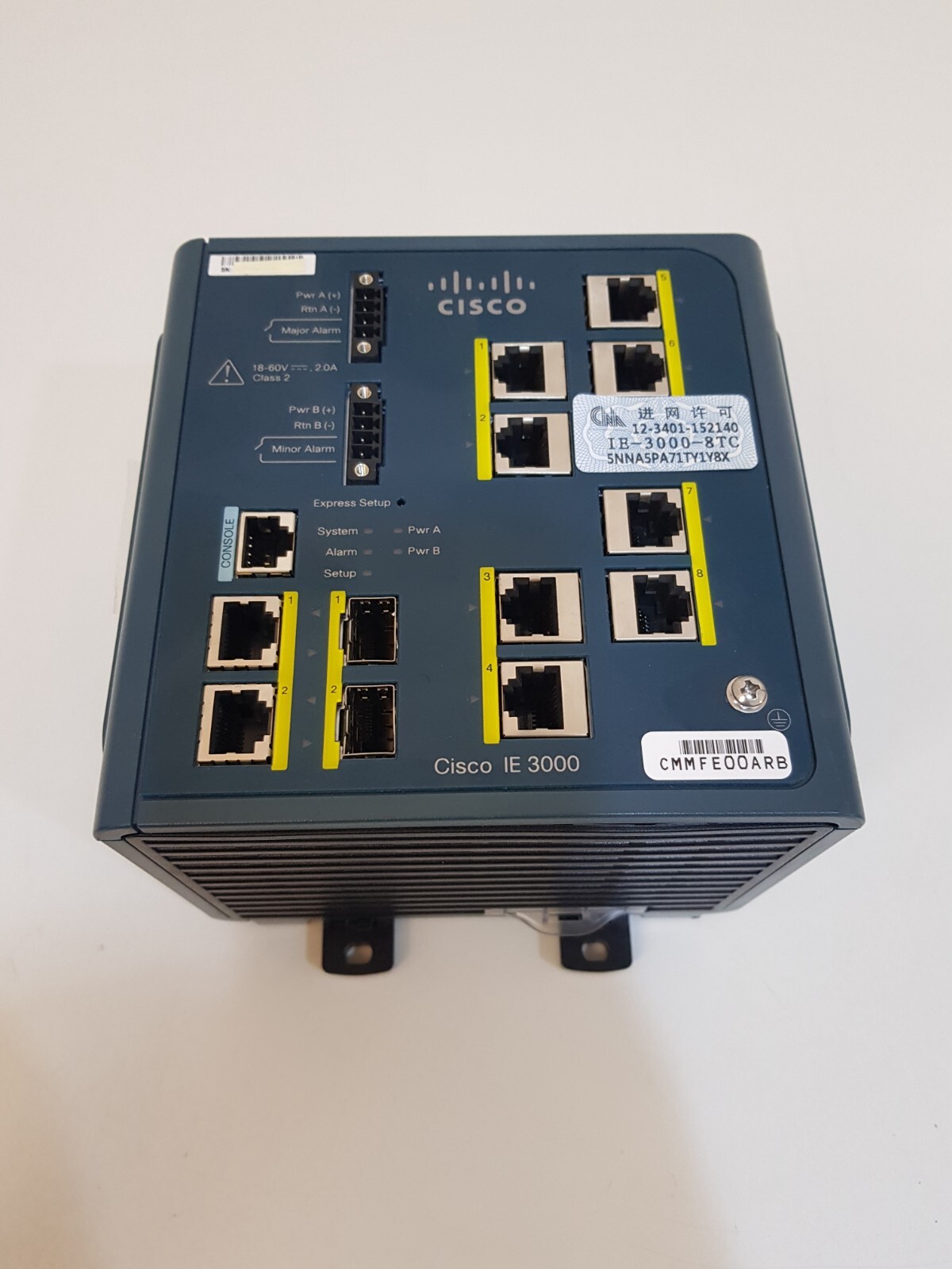 Cisco IE-3000-8TC Industrial Ethernet Switch IE-3000-8TC V03